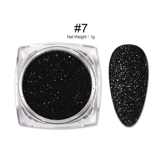 0.3g  Powder Nails Laser Silver Pink Glitter Chrome Nail Powder Shimmer Gel Polish Flakes for  Pigment