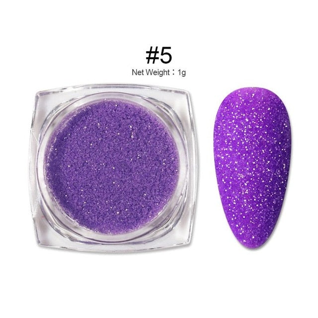 0.3g  Powder Nails Laser Silver Pink Glitter Chrome Nail Powder Shimmer Gel Polish Flakes for  Pigment