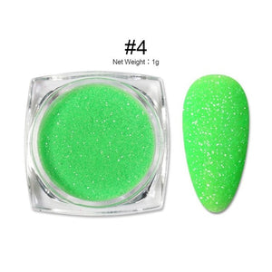 0.3g  Powder Nails Laser Silver Pink Glitter Chrome Nail Powder Shimmer Gel Polish Flakes for  Pigment