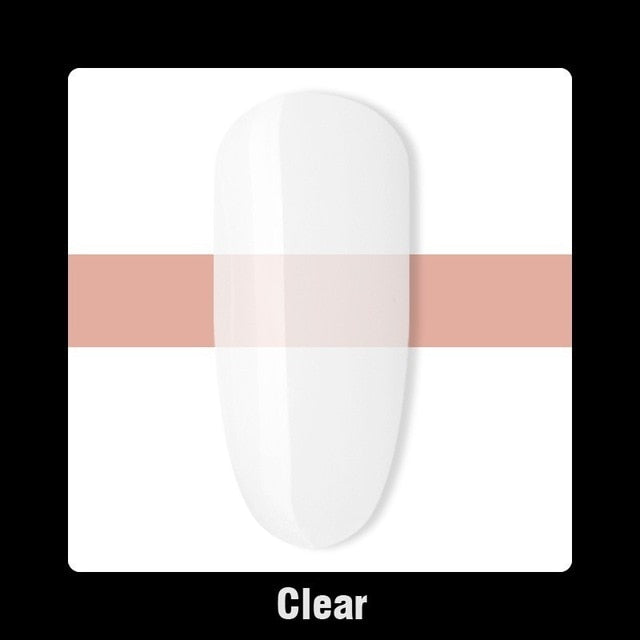 Beautilux 1pc Rubber Base Camouflage French Manicure Nail Gel Polish Pink Milky White Base Coat UV Gel Nails Art Design 10ml
