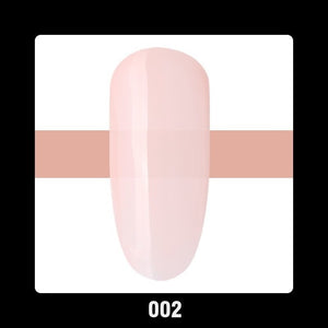 Beautilux 1pc Rubber Base Camouflage French Manicure Nail Gel Polish Pink Milky White Base Coat UV Gel Nails Art Design 10ml