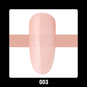 Beautilux 1pc Rubber Base Camouflage French Manicure Nail Gel Polish Pink Milky White Base Coat UV Gel Nails Art Design 10ml