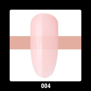 Beautilux 1pc Rubber Base Camouflage French Manicure Nail Gel Polish Pink Milky White Base Coat UV Gel Nails Art Design 10ml