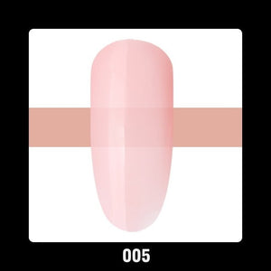 Beautilux 1pc Rubber Base Camouflage French Manicure Nail Gel Polish Pink Milky White Base Coat UV Gel Nails Art Design 10ml