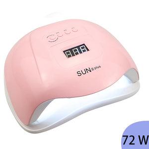 120W LED Nail Lamp Nail Dryer Dual hands 42PCS LED UV Lamp For Curing UV Gel Nail Polish With Motion Sensing Manicure Salon Tool